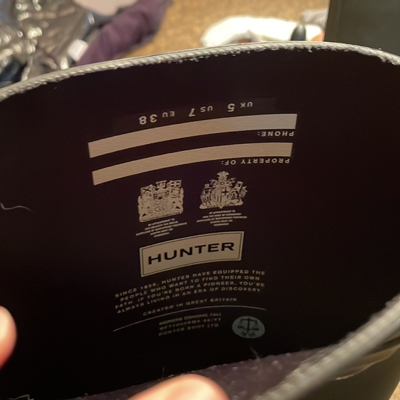 Womens tall hunter boots - Picture 5 of 5